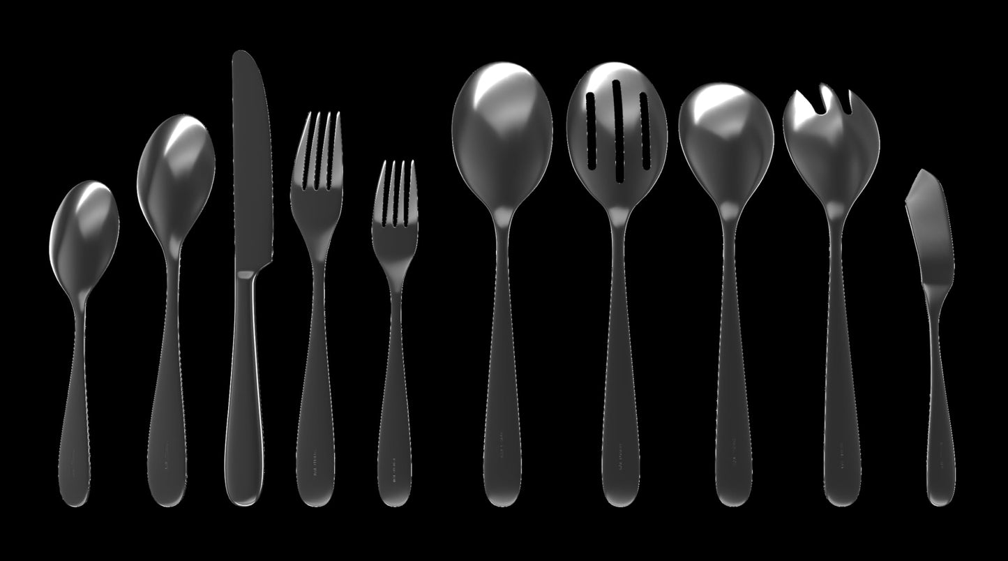 Silverware Set for 8 with Serving Utensils (45-Piece Including a Serving Set)