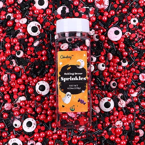Halloween Eyeball Sprinkles for Cake Decorating (4.23 Ounce)