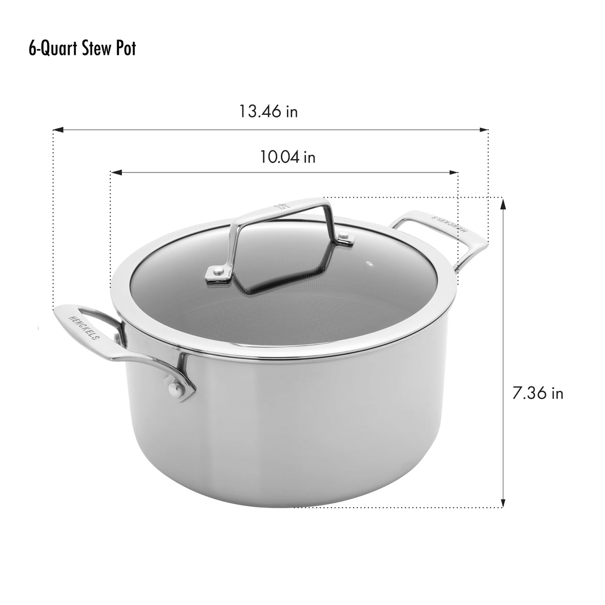 Paradigm 10 Pc Ceramic Cookware Set