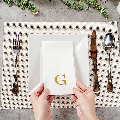 Luxenap 15.8 X 7.9 Inch Linen (Gold / 2000 Count / G)