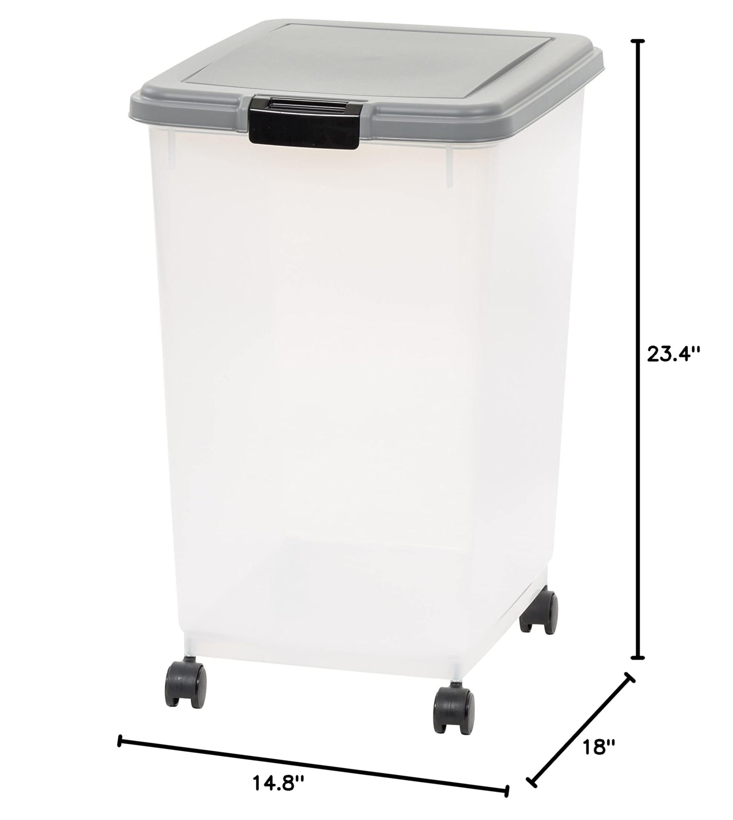 Airtight Pet Food Storage Container with Scoop (69 QT)