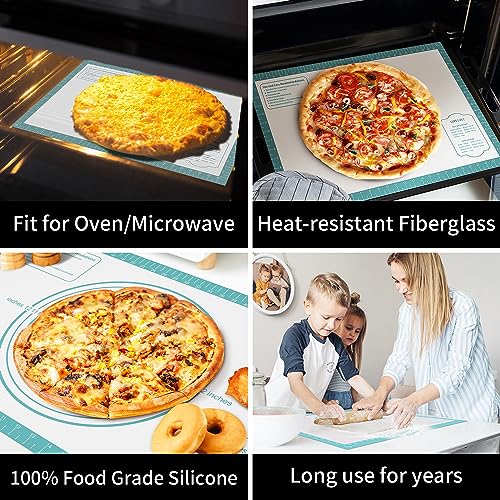 Non stick Silicone Pastry Mat (Mint / 28"L x 20"W)