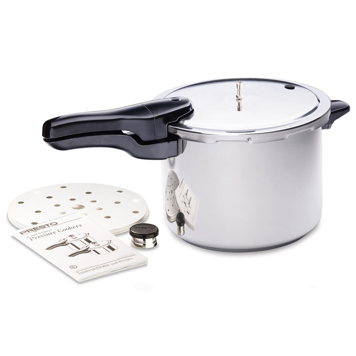 01362 6 Quart Stainless Steel Pressure Cooker (6 Quarts / Cooker)