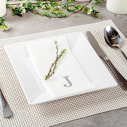 Luxenap 15.8 X 7.9 Inch Linen (Silver / 2000 Count / J)