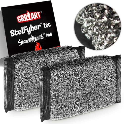 SteamWizards Grill Brush Replacement Pad (5.2 inch)