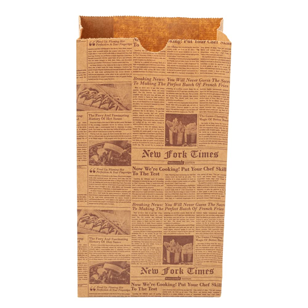 Kraft Paper Newsprint Bag (4 lb / Kraft Newsprint)
