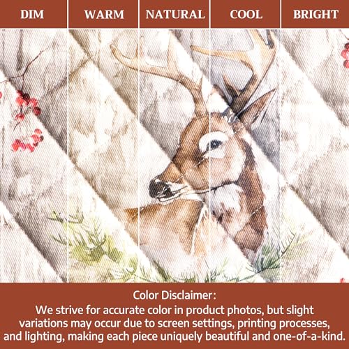 Pot Holders 100% Cotton Potholders (091 - Mountain Life / 8" x 8" (Pot Holder Pack of 2))