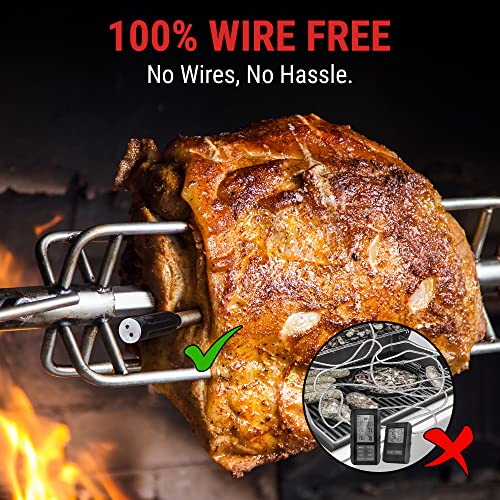 TempSpike 500 ft Wireless Meat Thermometer Digital for Cooking