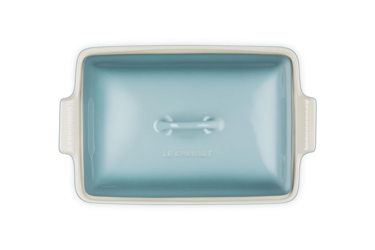Stoneware Covered Rectangular Casserole (Sea Salt)