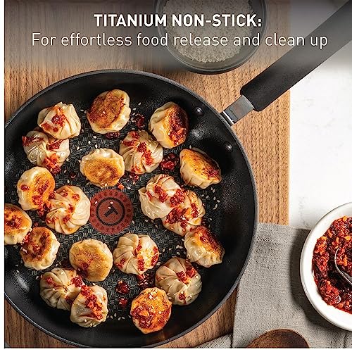Ultimate Hard Anodized Nonstick Fry Pan (10-Inch with lid)