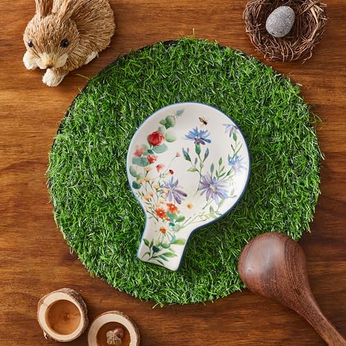 Summer Provence Ceramic Spoon Rest for Stove Top