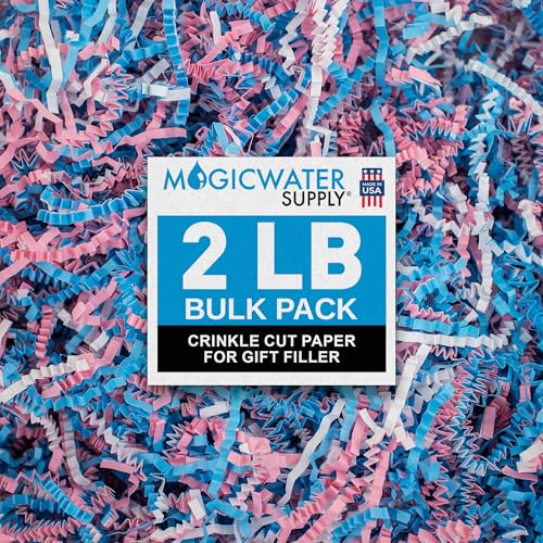 MagicWater Crinkle Cut Paper Gift Basket Filler (32 Ounce)