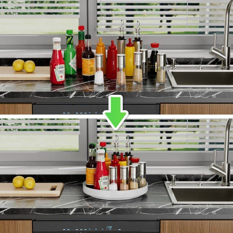 Lazy Susan Cabinet Organizer