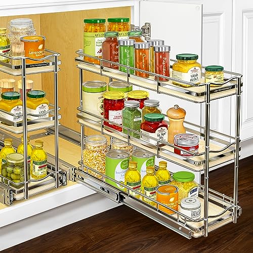 LYNK Élite 3 Tier Spice Rack Organizer Cabinet