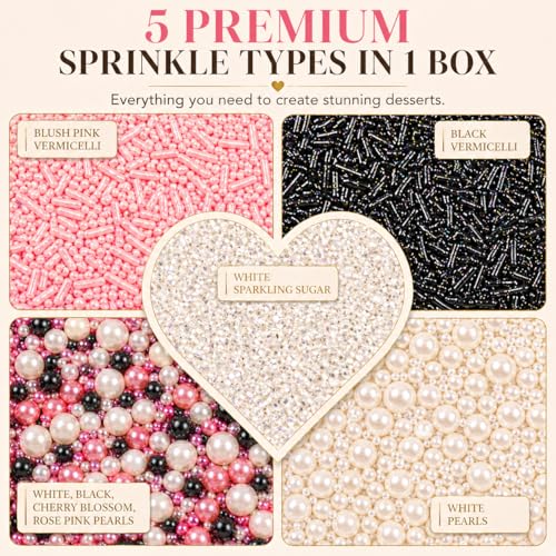 Sprinkles 5 Pack Assorted Cake Decorating Mix