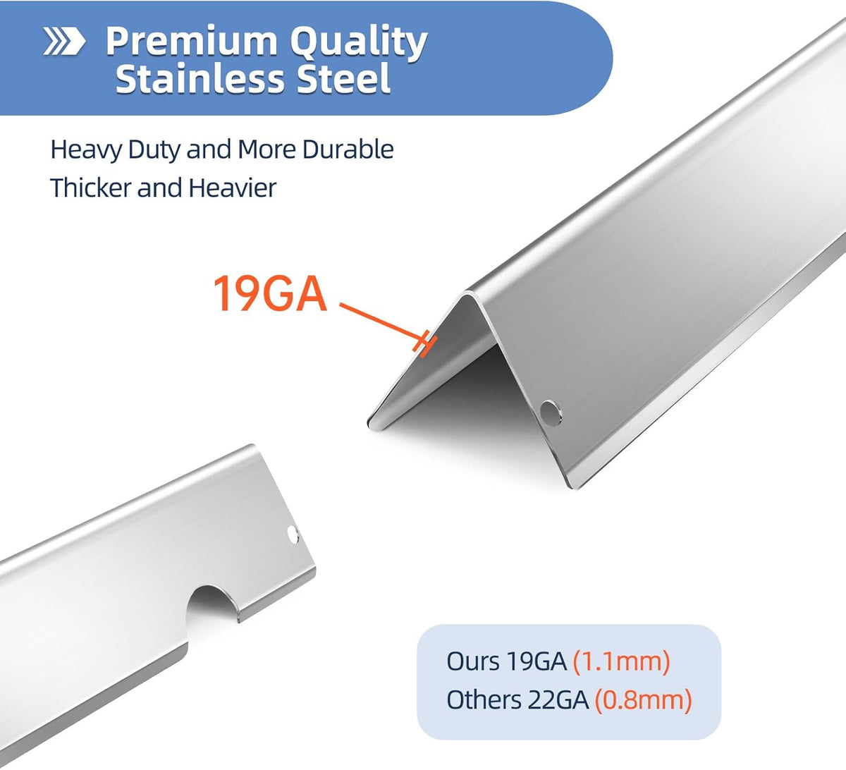 Stainless Steel 66095 Grill Grates 66032 Flavorizer Bars for Weber Genesis 2 Grill Parts 66795 Heat Deflector 3pcs Burner Tubes for Weber Genesis ii E310 E330 S330 S335 GS4 Replacement Parts