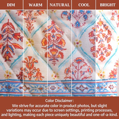 Maison d'Hermine Oven Gloves 100% Cotton Oven Mitt (025 - Romane / 7.5" x 13" (Oven Mitt))