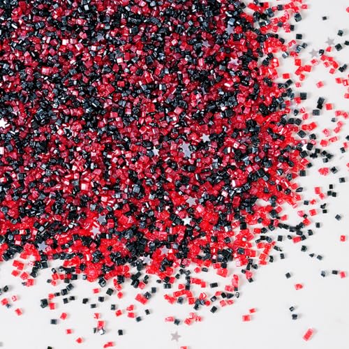 Sanding Sugar Edible Glitter Stars Mix (Halloween)