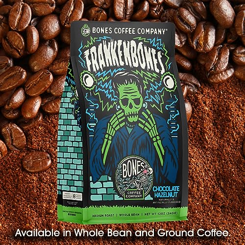 Frankenbones Chocolate and Hazelnut Flavored Coffee