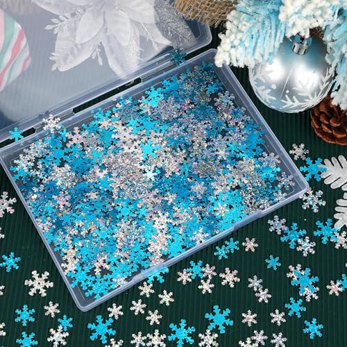 Winter Snowflake Confetti Party Decorations