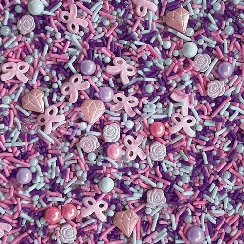 Diamond Duchess Shaped Candy Sprinkles 1 Pack (1 Pack / Diamond Duchess)