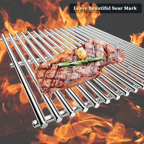 17" SUS304 Stainless Steel Grill Cooking Grates for Home Depot (17'' x 26.4'')