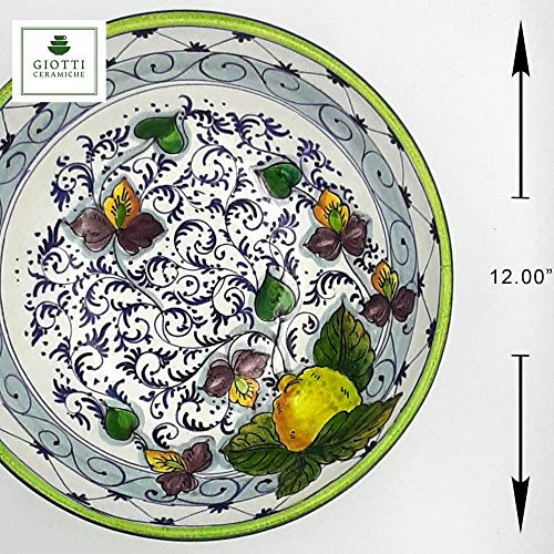 Giotti Ceramiche Large Italian Ceramic Serving Bowl