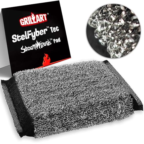 SteamWizards Grill Brush Replacement Pad (3.6 inch)