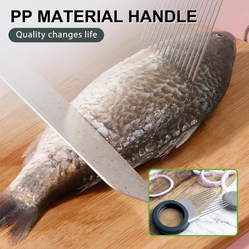 Stainless Steel Onion Slice Holder (B-2 PCS)