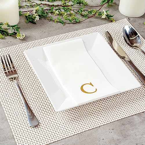 Luxenap 15.8 X 7.9 Inch Linen (Gold / 2000 Count / C)