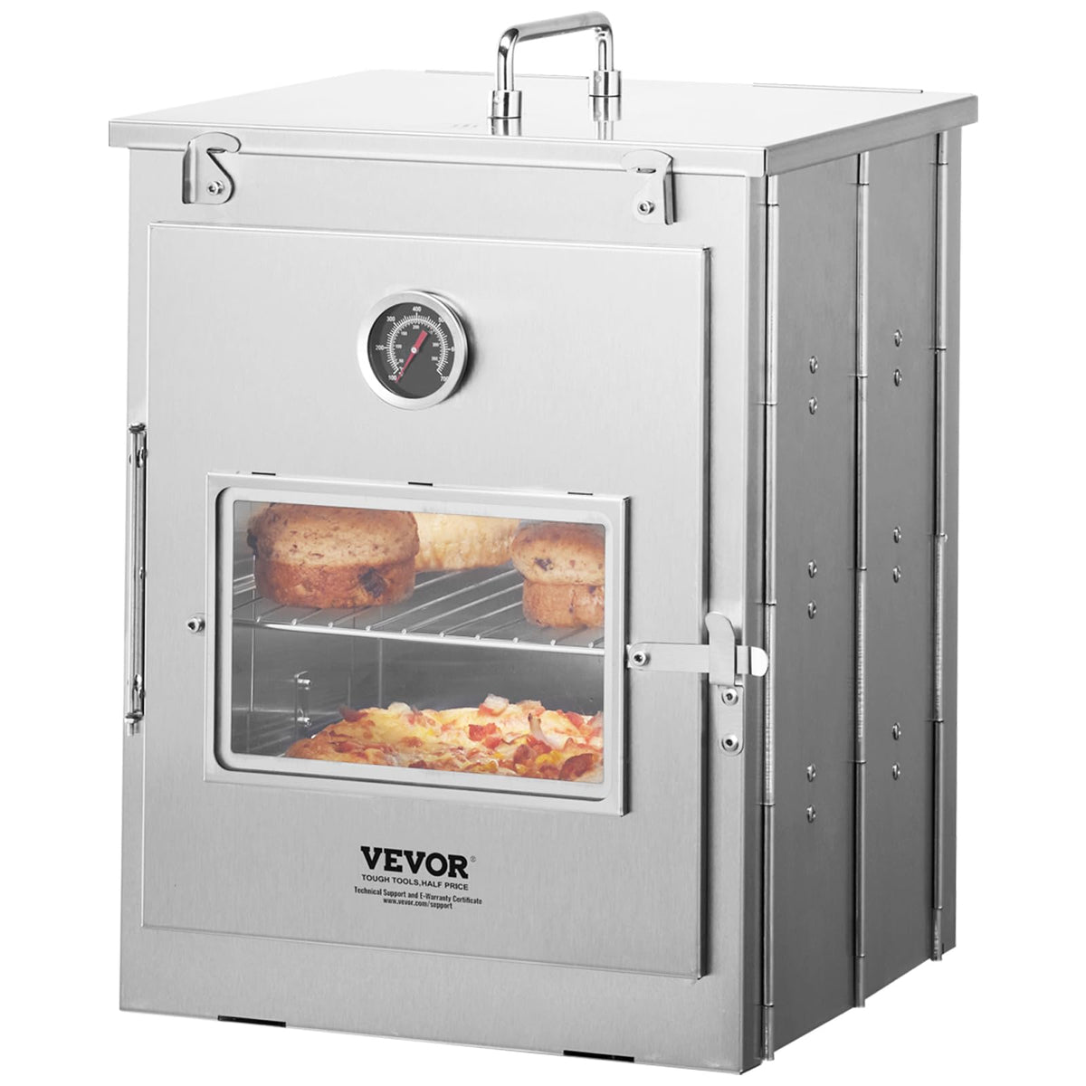Foldable Camping Oven (30 Liters / Silver)