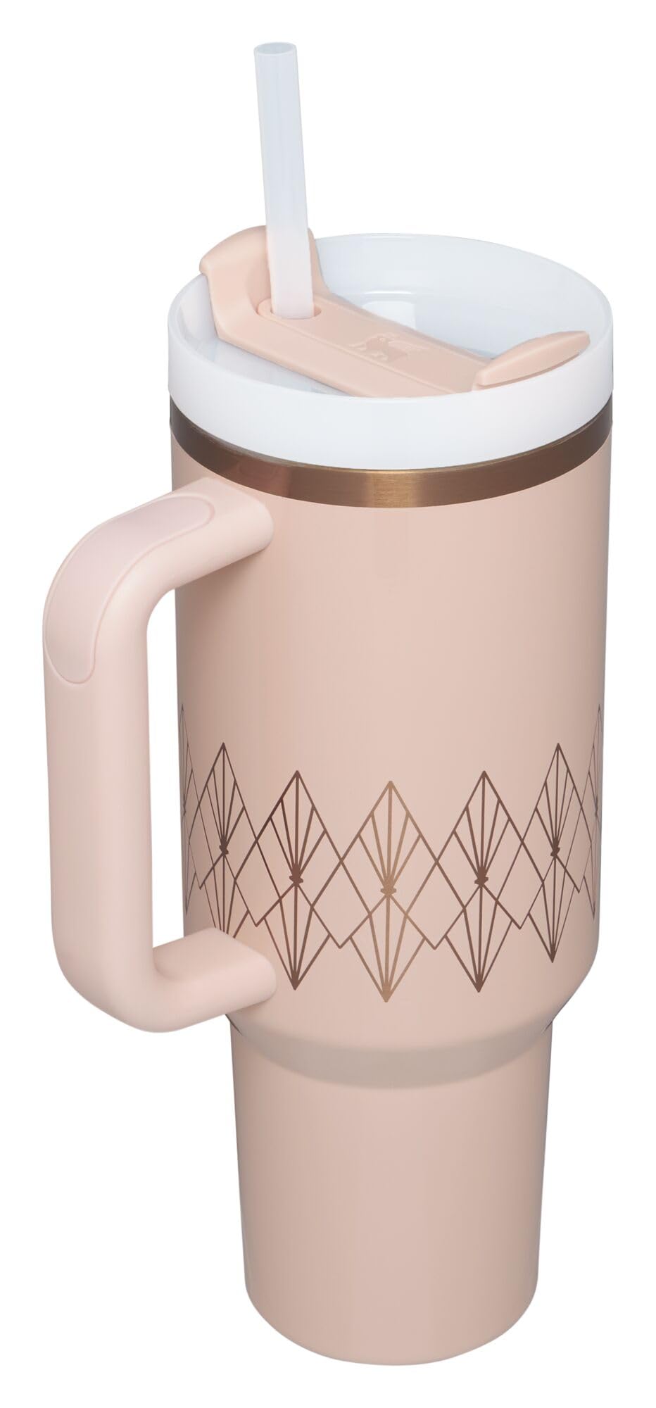 Quencher H2.O FlowState™ Tumbler 40 oz Blush Gloss Deco (40 Ounces / Blush Gloss Deco)