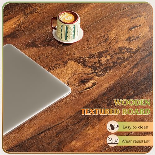 Lift Top Coffee Table with Hidden Storage (Aged Brown / 39")