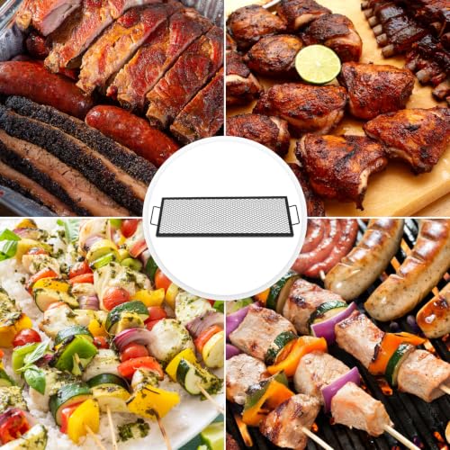 Heavy Duty Rectangular Fire Pit Grill Grate with X (44-INCH)