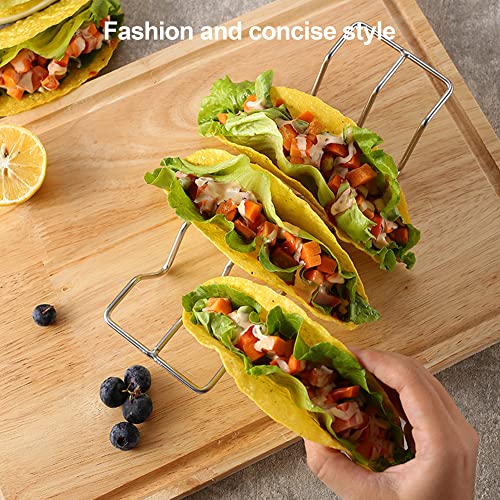 Stainless Steel Taco Holders set of 3