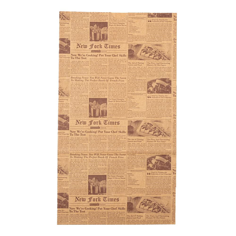 Kraft Paper Newsprint Bag (12 lb / Kraft Newsprint)