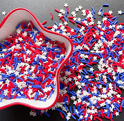 Fake Sprinkles Resin Sprinkles Fake Candy Sprinkles Clay Sprinkles Polymer Sprinkles Polymer Clay Slices for Nail Art DIY Crafts Cake Phone Case