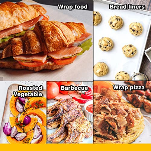 500 Pcs Parchment Paper Baking Sheets