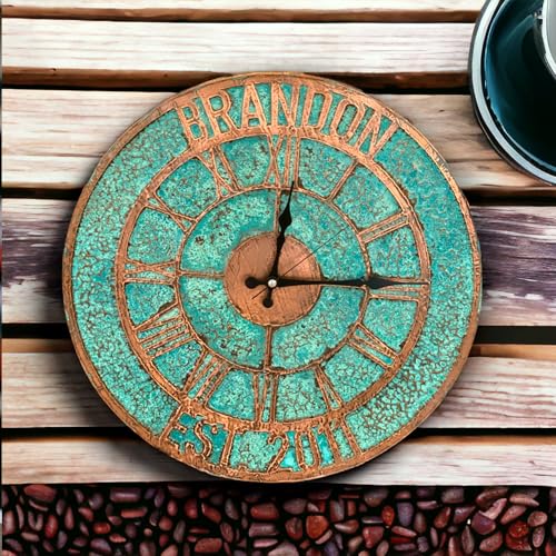 Handmade Copper Wall Clock Artisan Touch in Every Piece (Your Wall Clock / 11)