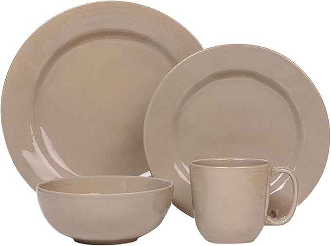 Juliska Puro Place Settings (Taupe, 4pc w/Mug)