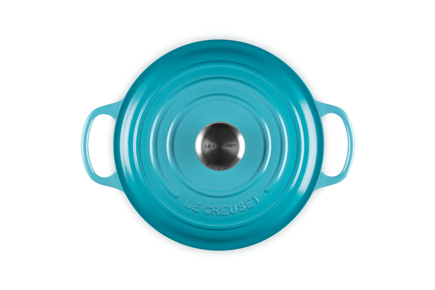 Enameled Cast Iron Round Dutch Oven (Caribbean / 4.5 Qt)
