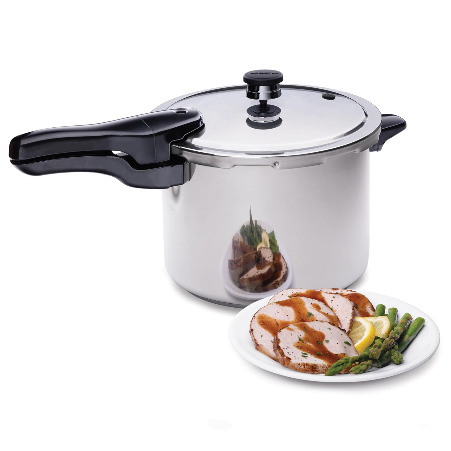 01362 6 Quart Stainless Steel Pressure Cooker (6 Quarts / Cooker)