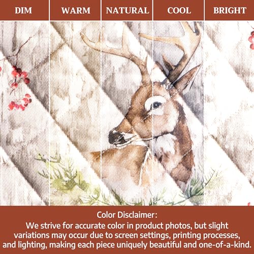 Pot Holders 100% Cotton Potholders (091 - Mountain Life / 8" x 8" (Pot Holder Pack of 1))