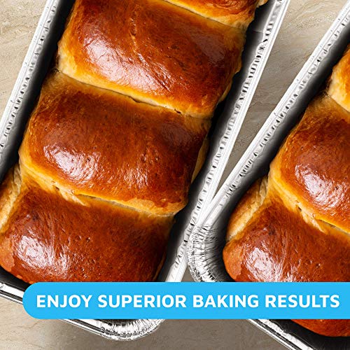 Aluminum Disposable Loaf Pans (2Lb 50 Pack)