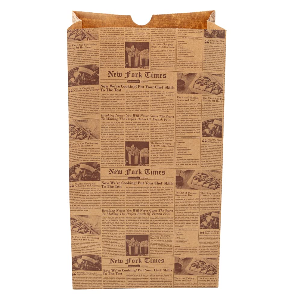 Kraft Paper Newsprint Bag (12 lb / Kraft Newsprint)