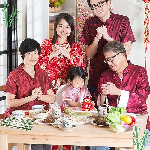 200 Pairs Disposable Bamboo Chopsticks Sleeved Separated (Bamboo)