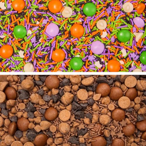 Halloween Duo Baking Confetti Set 2 Pack (Halloween Duo)