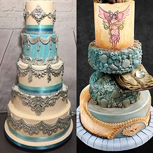 Macrame Tassel Cake Decoration Fondant Border Mold 3pcs (Macrame Tassel Fondant Mold)