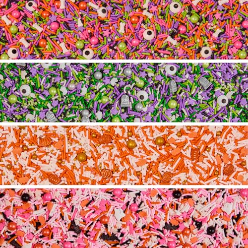 House of Horrors Halloween Sprinkle Set 4 Pack