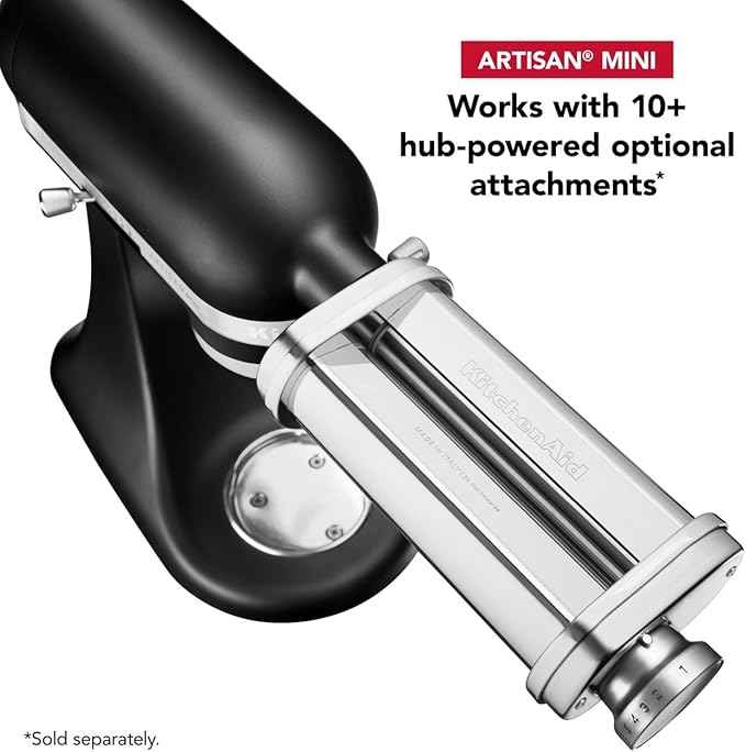 KitchenAid Artisan Mini 3.5 Quart Tilt-Head Stand Mixer - KSM3316X - Black Matte